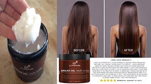 Argan botanical hair oil jojoba & baobab, badger company. Argan Oil Hair Treatment Excellent Art Naturals Argan Oil Hair Mask Youtube