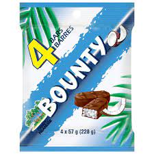 Belgium tends to prefer filled chocolate, which is known as 'praline'. Bounty Coconut Milk Chocolate Candy Bar Full Size Bars 4 Pack Walmart Canada