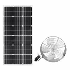 We check out a solar powered car cooling system. Eco Worthy 25w Solar Powered Attic Ventilator With 30w Foldable Solar Panel