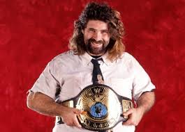 Mankind wins his first wwf title. Mankind Mick Foley Wwe Champions Wwe World Wwe