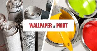 Wallpaper Vs Paint Pros And Cons Buyrentkenya Wallpaper Painting How To Make Paint