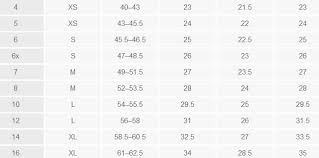 Mossimo Size Charts 2019
