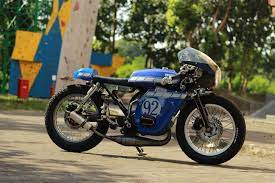 Indonesia is considered as the largest market in southeast asia for this type of motorcycle. Yamaha Rx King Caferacer Cafe Racer Fahrrader Sonderanfertigungen Cafe Racer Motorrader