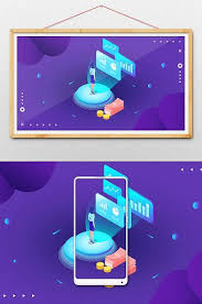 Cartoon 2 5d Isometric Regional Chain Big Data Technology Financial Illustration Illustration Ai Free Download Pikbest Big Data Technologies Isometric Design Isometric