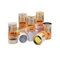 Good Quality Paper Composite Coffee Cans Cylinder Packaging ...