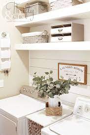 Small Farmhouse Laundry Room Makeover And Organization Ideas Diy Laundry Room Ideas On A Small Laundry Room Makeover Laundry Room Design Laundry Room Makeover