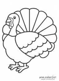 There's a whole lot of turkey going on her with these free coloring pages. 20 Terrific Thanksgiving Turkey Coloring Pages For Some Free Printable Holiday Fun Print Color Fun