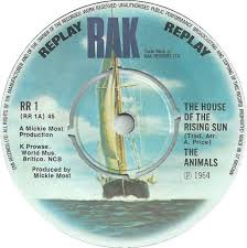 The Animals The House Of The Rising Sun Vinyl The Animals The House Of The Rising Sun I M Crying Don T Let Me Be Misunderstood Uk Re Issue 7 Vinyl 45rpm House Of The Rising Sun Vinyl Vinyl Records