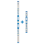 48-Inch Aluminum I-Beam Level and 24-Inch Aluminum I-Beam Level Set (2-Piece)  Empire