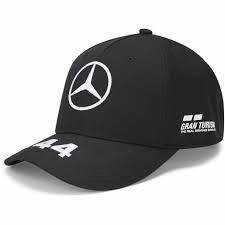 44 BLACK & WHITE LEWIS HAMILTON & OTHER GP CAPS MERCEDES-AMG F1 MOTORSPORT  | eBay UK