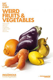 Intermarche Weird Fruits Vegetables Print Ad By Marcel Paris Elysian Fields Weird Fruit Fruit Vegetable Prints
