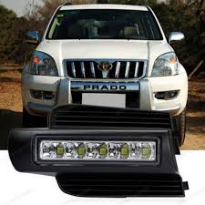 Parts catalog for toyota land cruiser prado. Accessories Parts For T Oyota P Rado 2003 2007led Daytime Running Light Fog Lamp Drl Lights Car Styling Toyota Land Cruiser Prado Toyota Land Cruiser