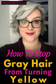 All You Need to Know About Yellowing Gray Hair