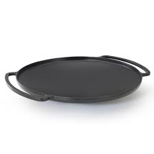 Essenso Chambery Specialty Cast Iron Paella Pan With Four Layer Enamel Interior And Exterior Black 14 Inch Paella Pan Cast Iron Pizza Pan Specialty Cookware