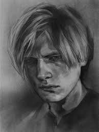 just finished this rough sketch of leon from re4 remake. lemme hear your  thoughts! 🔫⚔️