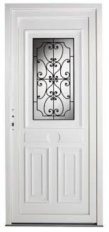 Porte D Entree Jasmin Pvc 215x90 Gauche Porte Entree Pvc Pvc Portes
