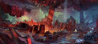 Explorers of time and explorers of darkness and pokémon mystery dungeon: 19 Crystal Cave Ideas Crystal Cave Fantasy Landscape Concept Art