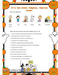 It S The Great Pumpkin Charlie Brown Movie Worksheet Charlie Brown Halloween It S The Great Pumpkin Charlie Brown Halloween Party