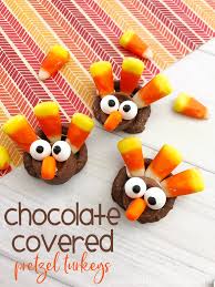 Check spelling or type a new query. Chocolate Covered Pretzel Turkeys Thanksgiving Treats For Kids Messy Little Monster