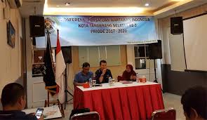 Junaidi Rusli Kembali Terpilih Menjadi Ketua PWI Tangsel