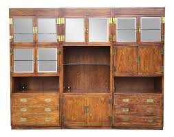 Four piece henredon scene two bedroom furniture set. Henredon Scene One 3 Piece Wall Unit Etagere Chairish