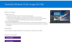 You can use this page to download a disc image (iso file) that can be used to install or reinstall windows 10. Use This Trick To Get Direct Download Links For Windows 10 Iso