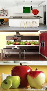 apple decorations for kitchens