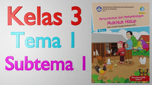 Kelas 3 Tema 1 Subtema 1 Latihan Soal Ciri Ciri Makhluk Hidup Youtube