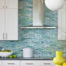Adding a backsplash to your kitchen and bathroom, especially a green backsplash, is an excellent way to add a functional, eco friendly element to recycled glass tiles can come in a variety of colors and styles and many are handmade resulting in occasional size variations. 75 Beautiful Coastal Kitchen With Glass Tile Backsplash Pictures Ideas July 2021 Houzz