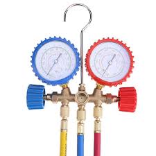 Us 25 23 31 Off R134a R12 R22 R502 Current Divider Meter Tools Set Refrigerants Air Conditioning Ac Diagnostic Manifold Gauges Double Tablevalve In