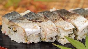 Pressed Sushi With Seared Marinated Mackerel Recipe Shime Saba Oshizushi Cooking With Dog Recipe Mackerel Recipes Recipes Cooking