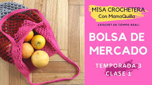 Bolsa De Mercado Crochet En Tiempo Real Con Mamaquilla Youtube Crochet Crochet Hats Crochet Edging