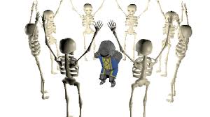 Move your mouse to make the skeleton dance. Dancing Skeleton Gif 3d