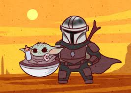 Mandalorian And Baby Yoda By Afterblossom On Tumblr Star Wars Art Star Wars Fan Art Star Wars Fandom Prints available on my inprnt: star wars fan art