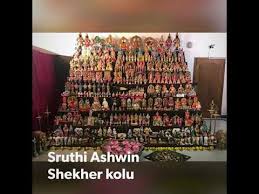 Sve Shekher Navratri Kolu 2018 Youtube Navratri Photo Wall Photo