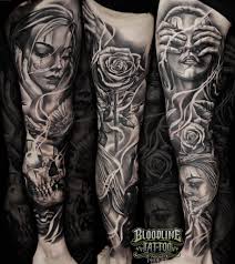 However, it was popular only among the criminals. Chicano Style Tattoos Patong Phuket Bloodline Tattoo