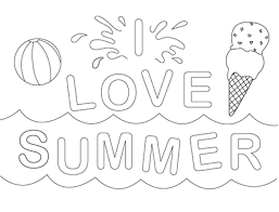 Summertime coloring sheets michelle kemper brownlow summer. Kids Welcome Summer Coloring Pages Coloring Printable B108 Shake