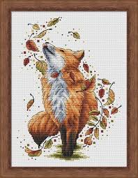 If you've cross stitched before, you likely already know what to look for in a pattern. Autumn Cross Stitch Pattern Pdf Instant Download Fox Cross Etsy Autumn Cross Stitch Patterns Autumn Cross Stitch Fox Cross Stitch