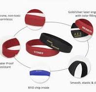 ‫الجملة مخصص الحديقة المائية RFID سوار مقاوم للماء NTAG 213 ...‬‎
