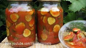 салат из огурцов и перца на зиму без стерилизации Ogurcy V Tomate Na Zimu Ochen Vkusnye I Hrustyashie Bez Sterilizacii Eda Kulinariya Vkusnaya Eda