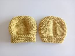 Garter stitch knitting patterns for babies. Garter Stitch Hat Knitting Pattern Oh La Lana Designs