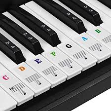 Entdecken sie produkte und kundenmeinungen passend zu noten lernen klavier. Piano Sticker Made In Germany 3 Sprachen Klavier Keyboard Noten Aufkleber Fur 49 61 76 88 Tasten Pianos Kostenlose Klavierlektionen 2 Oktaven Buromaterial Sodis Sicar Etiketten Register Stempel