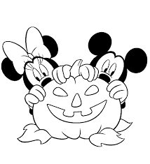 Minnie mouse halloween coloring pages. Disney Halloween Coloring Pages Best Coloring Pages For Kids