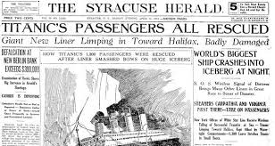 titanic's passengers all rescued  gcaptain