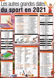 Le calendrier complet et le programme des bleus euro. Euro Jeux Olympiques Decouvrez Le Calendrier Sportif De L Annee 2021 Le Soir