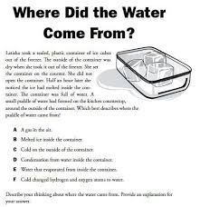 Here S A Formative Assessment Probe On How Water Forms Supplement To The July 2012 Issue Of Scie Formative Assessment Science Lesson Plans Elementary Science