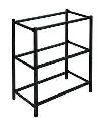 Compare prices on popular products in home furniture. Dakota 3 Shelf Black Frame Modern Bookshelf At Menards