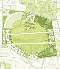 Parklandschaft Tempelhof Shortlist Bbzl Bohm Benfer Zahiri Landschaften Stadtebau Landscape Architecture Drawing Landscape Plan Urban Planning
