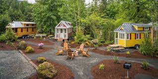 Take A Tour Around This Tiny House Village Tiny House Village Tiny House Rentals Tiny House Community