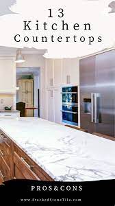 Top 15 Best Materials For Kitchen Countertops 2021 Kitchen Countertops Engineered Stone Countertops Glass Kitchen Countertops